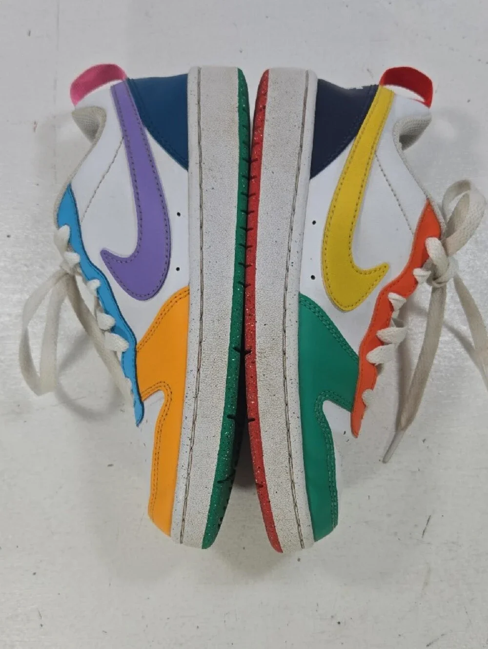 Nike Kids Court Borough Low Racraft Multicolor Sneakers 4